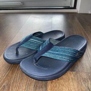 FITFLOP size 5 Surfa Sea Blue